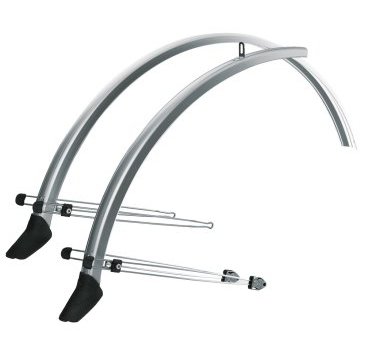 Крылья SKS Commuter ATB 26" 60 Silver Double stays Spoilers