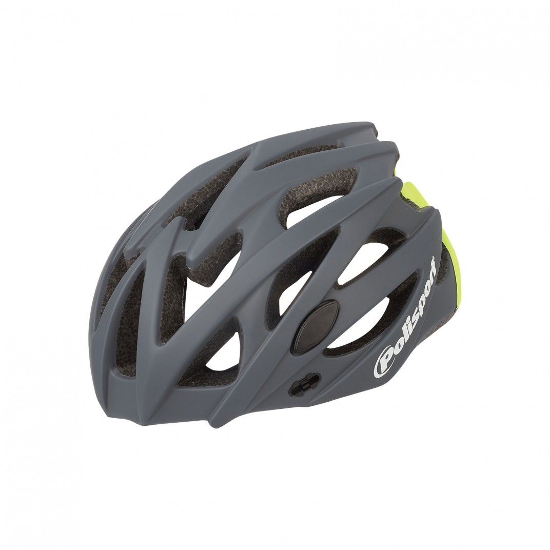 Шлем велосипедный Polisport TWIG L (58–61) Dark Grey /Fluo Yellow